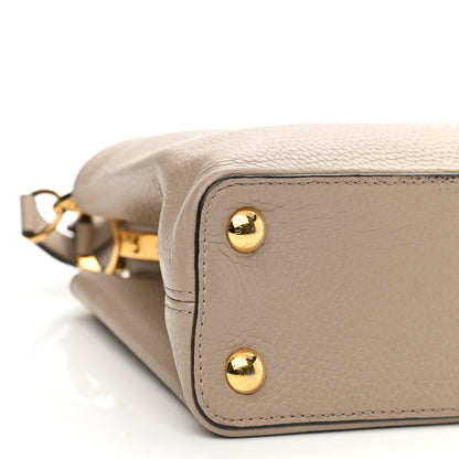 Louis Vuitton Taurillon Capucines BB Galet 8 of 10
