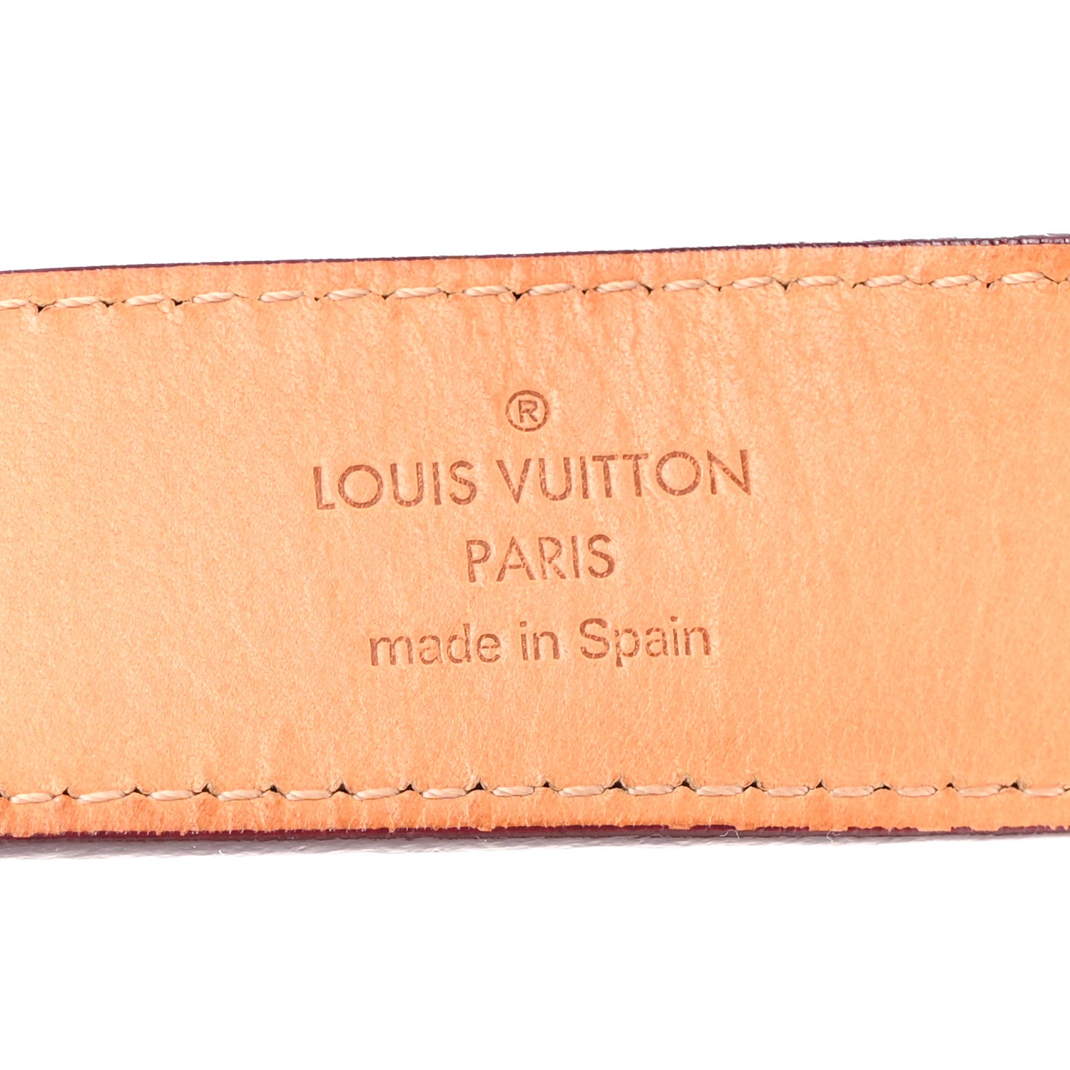 Louis Vuitton Vernis LV Frame Belt 90 36 Rouge Fauviste 4 of 8
