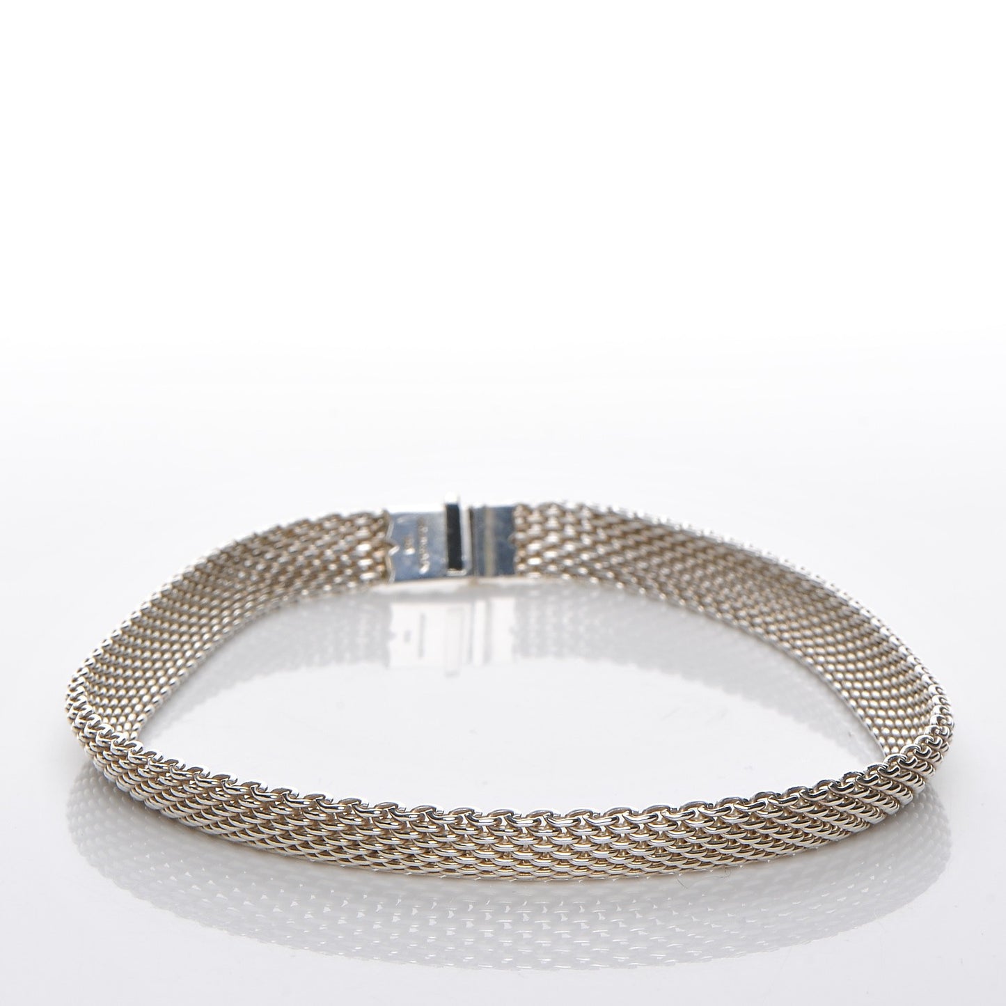 Sterling Silver Somerset Mesh Necklace