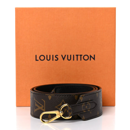 Louis Vuitton Monogram Bandouliere Shoulder Strap Black 6 of 6