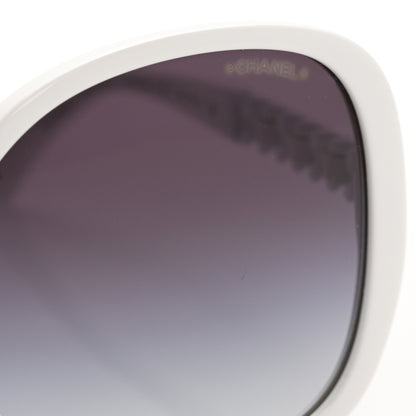 Chanel Acetate Chain Sunglasses 5470-Q-A White 7 of 8