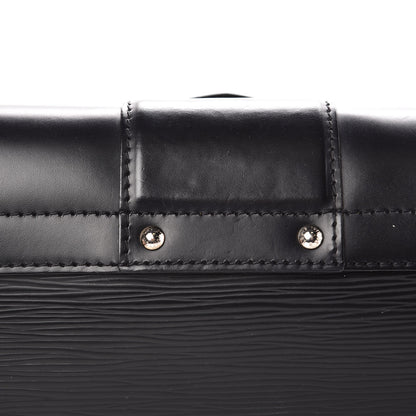 Louis Vuitton Epi Montaigne Pochette Black 9 of 10