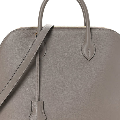 Hermes Taurillon Novillo 1923 Bolide 30 Gris Asphalte 8 of 11