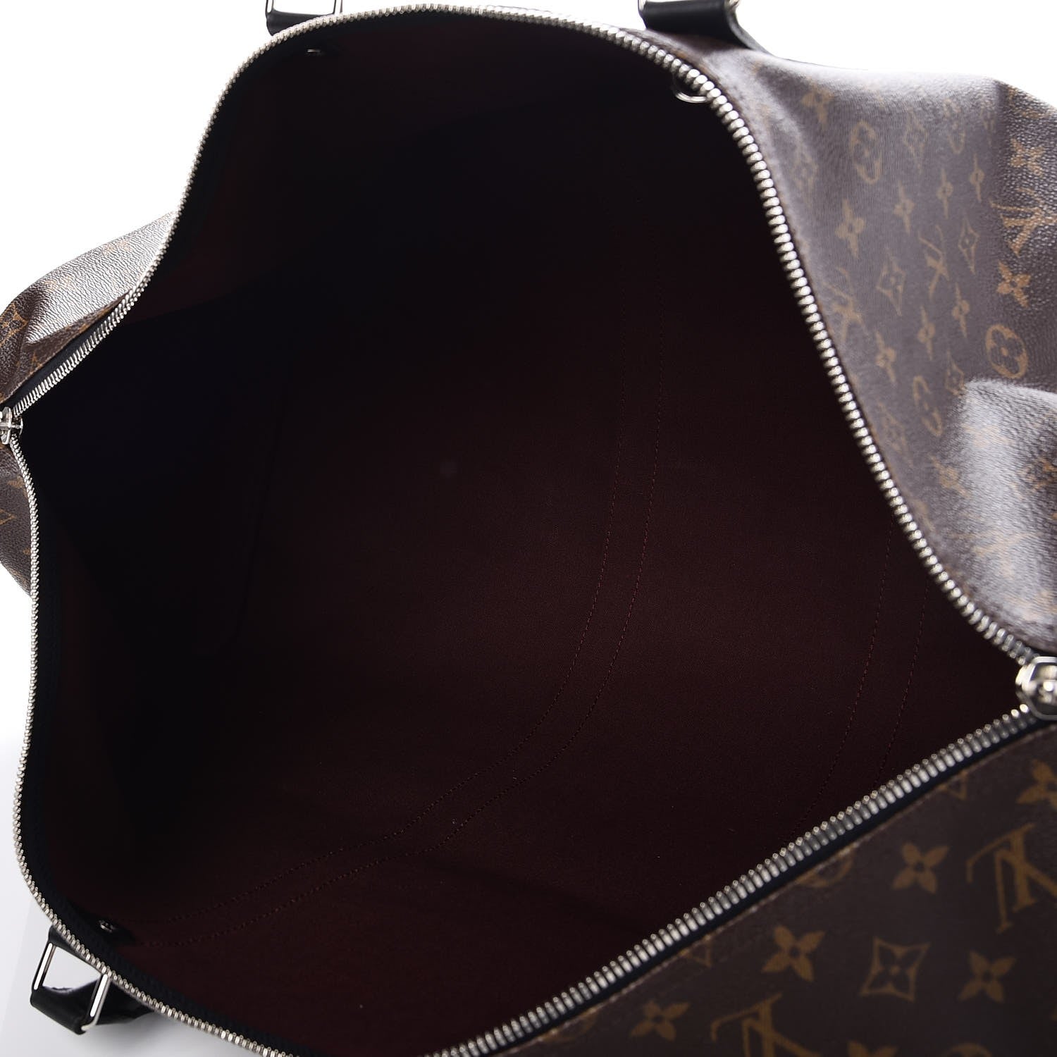 Louis Vuitton Monogram Macassar Keepall Bandouliere 55 5 of 7
