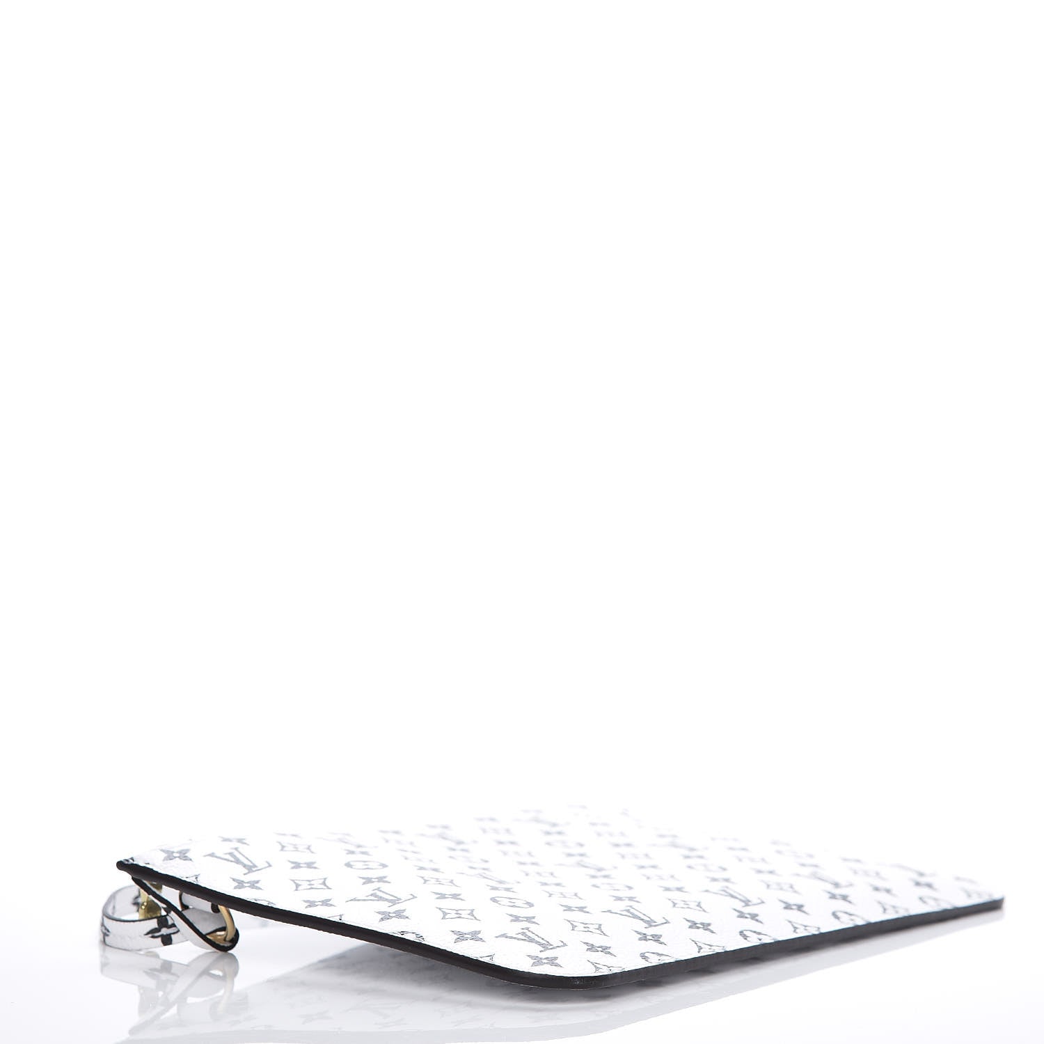 Louis Vuitton Monogram Giant Neverfull MM GM Pochette White 4 of 7