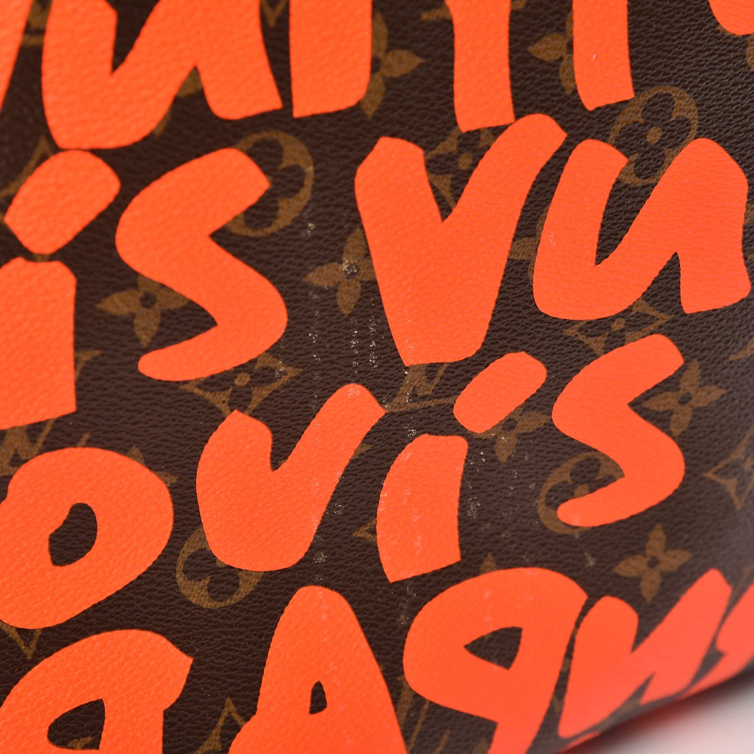 Louis Vuitton Monogram Graffiti Neverfull GM Orange 14 of 14