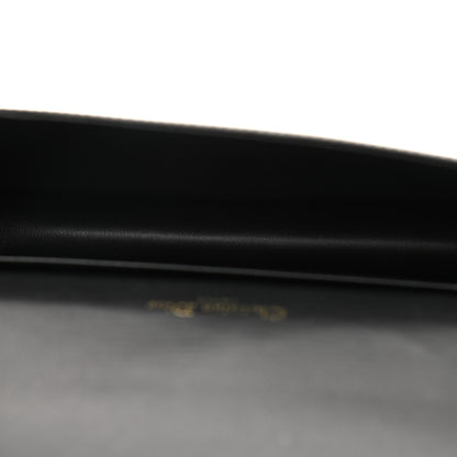 Christian Dior Patent Cannage Lady Dior Chain Wallet Black 6 of 11