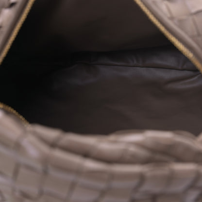 Bottega Veneta Nappa Intrecciato Teen Jodie Hobo Taupe Grey 5 of 9