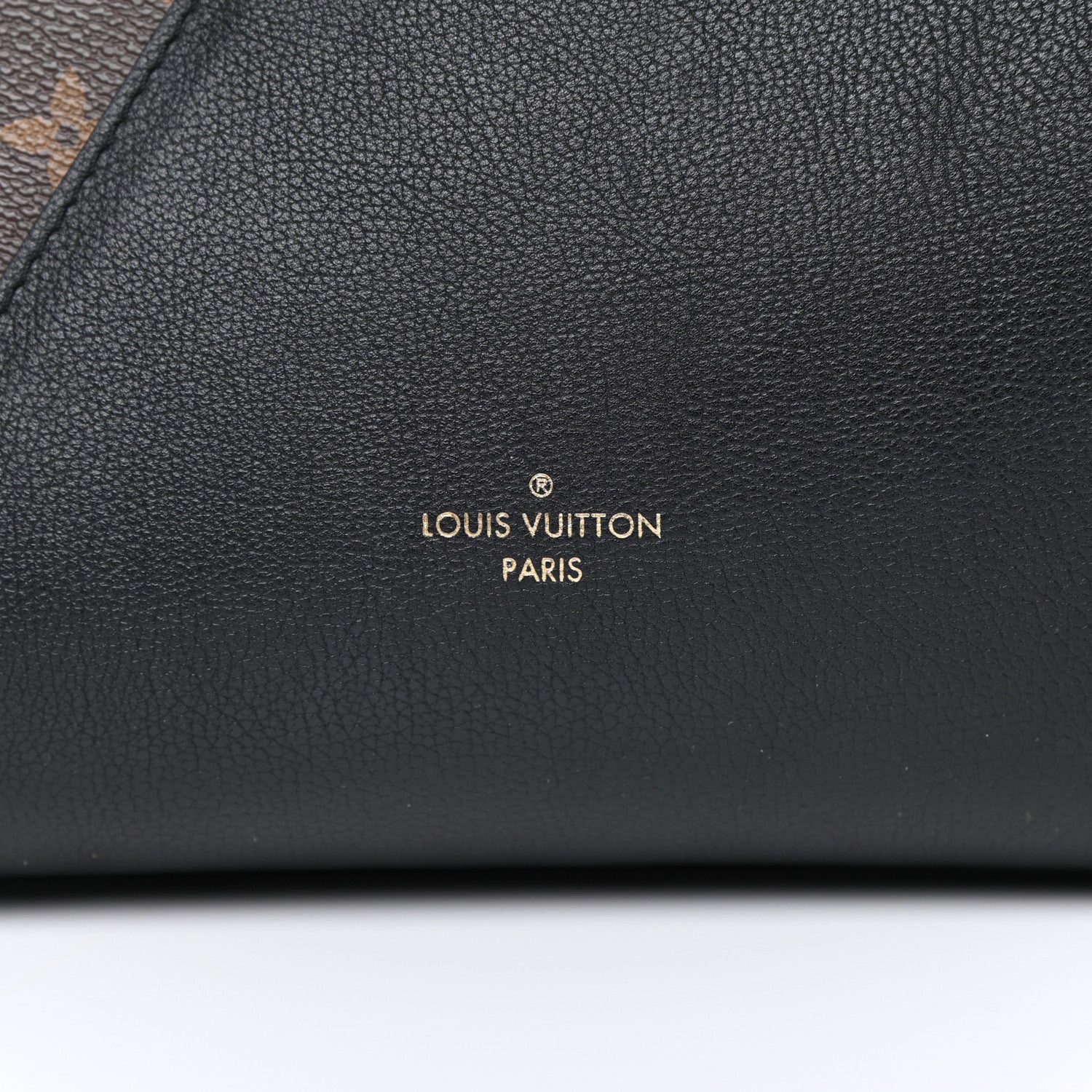 Louis Vuitton Calfskin Monogram Kimono Tote Black 7 of 12