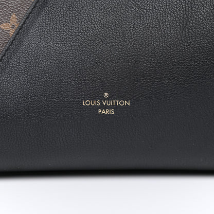 Louis Vuitton Calfskin Monogram Kimono Tote Black 7 of 12