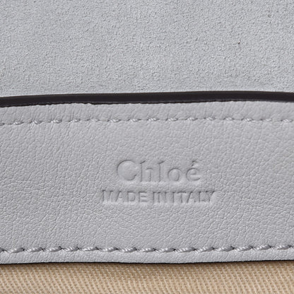 Chloe Calfskin Medium Faye Day Shoulder Bag Airy Grey 6 of 7