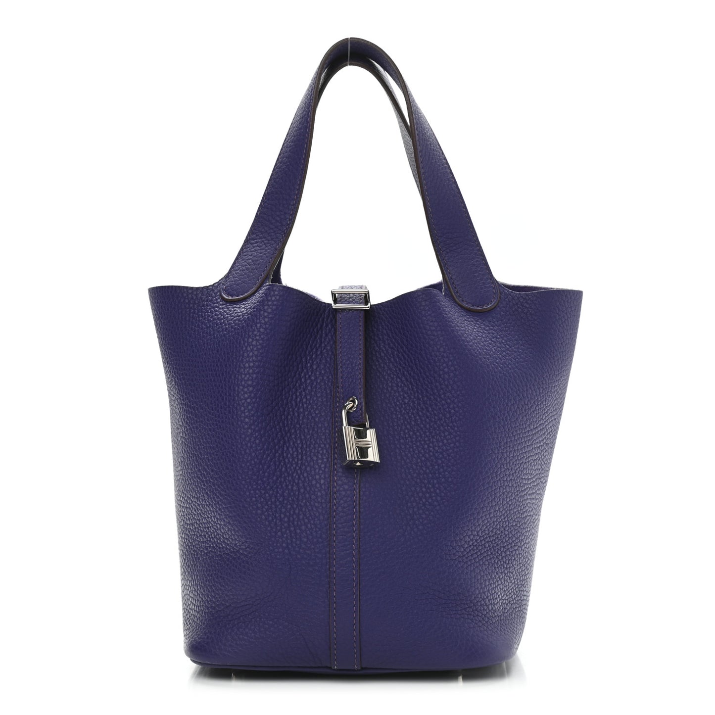 Taurillon Clemence Picotin Lock 22 MM Iris