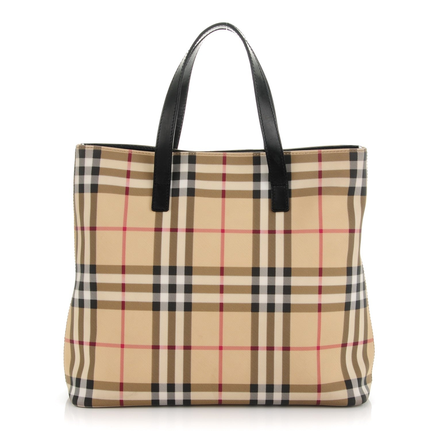 Burberry House Check Medium Tote Black 1 of 7