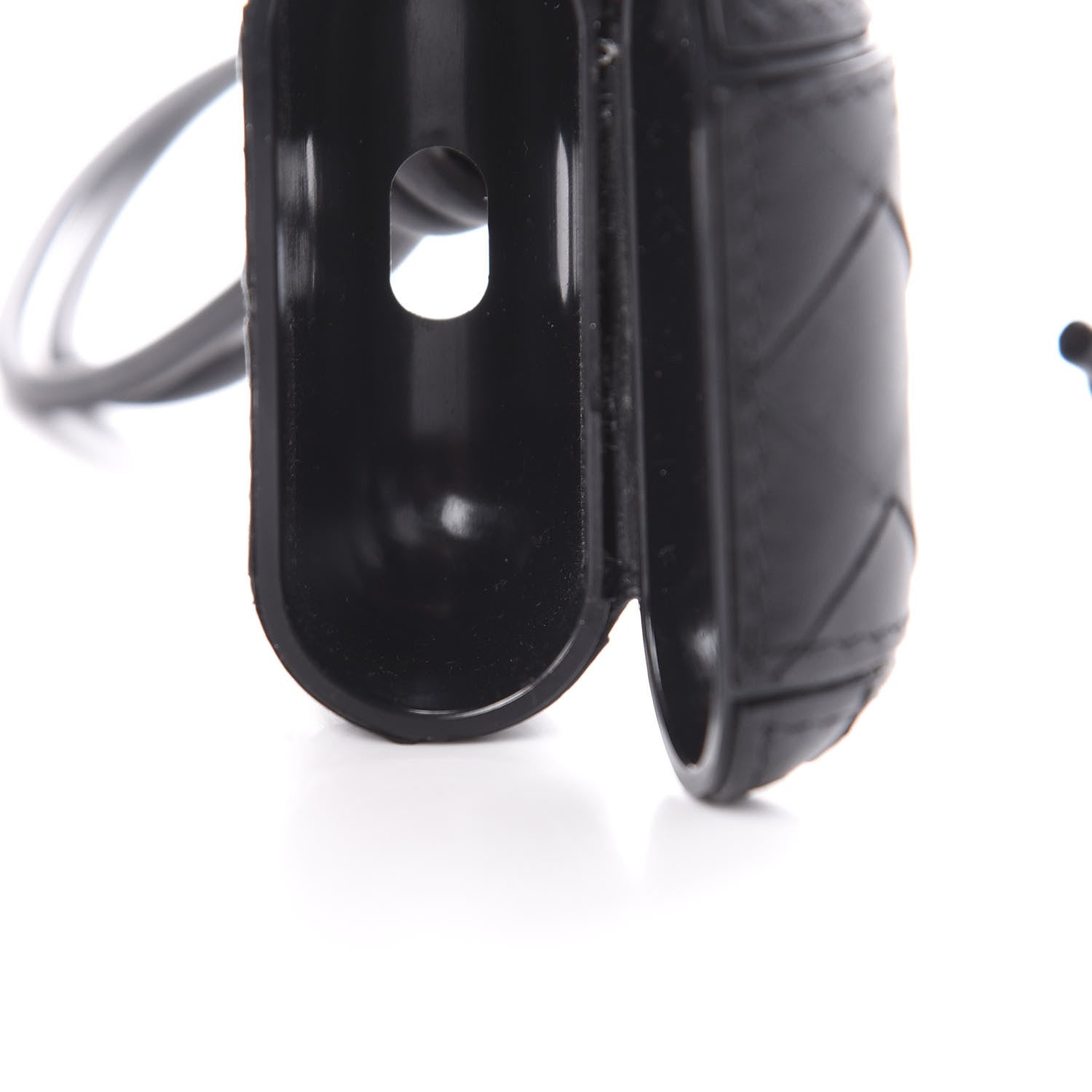 Bottega Veneta Nappa Intrecciato Airpods Pro Case Black 5 of 6