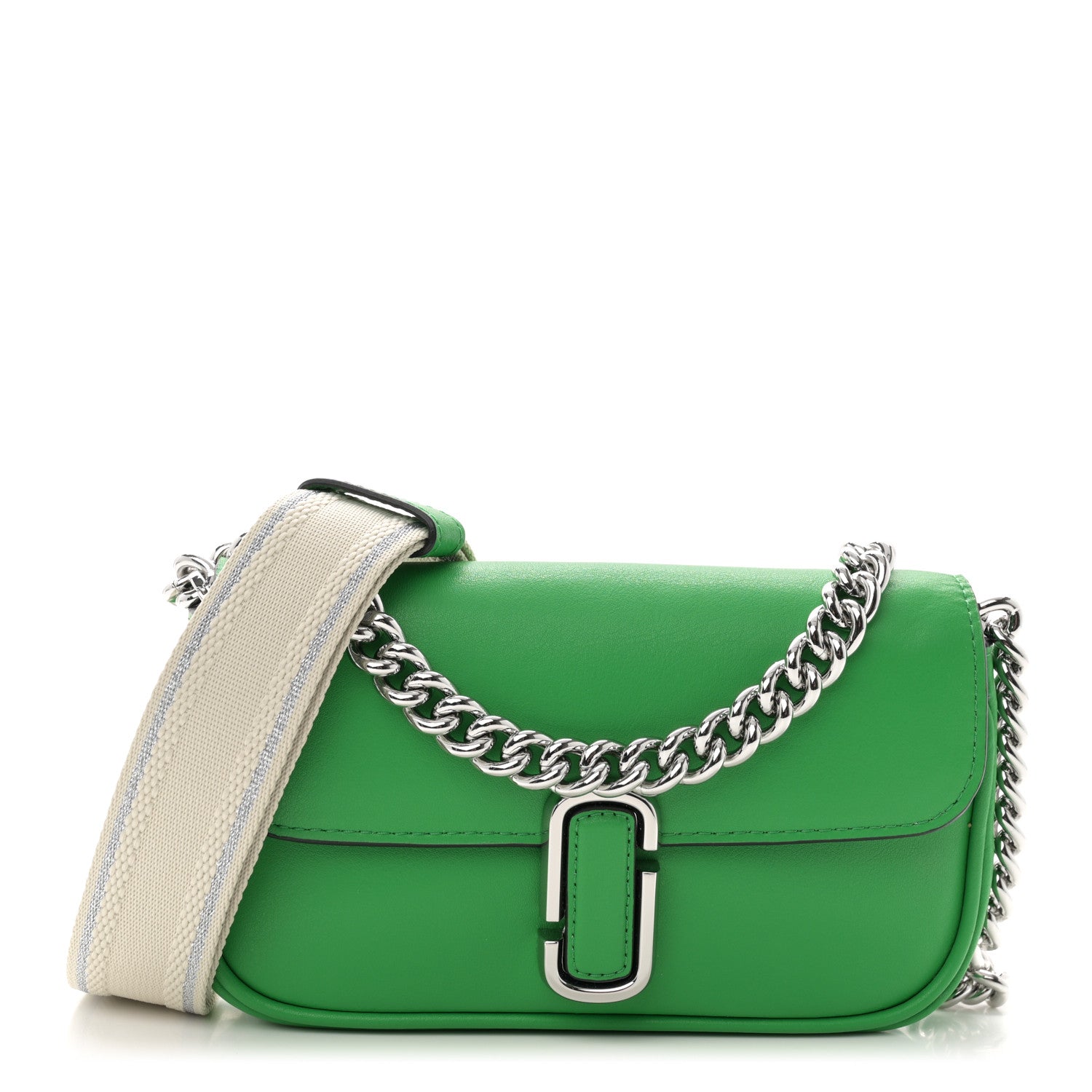 Marc Jacobs Calfskin Mini The J Marc Shoulder Bag Fern Green 1 of 10
