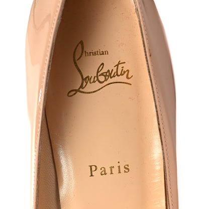 Christian Louboutin Patent Vinodo 85 Pumps 41 Nude 7 of 10