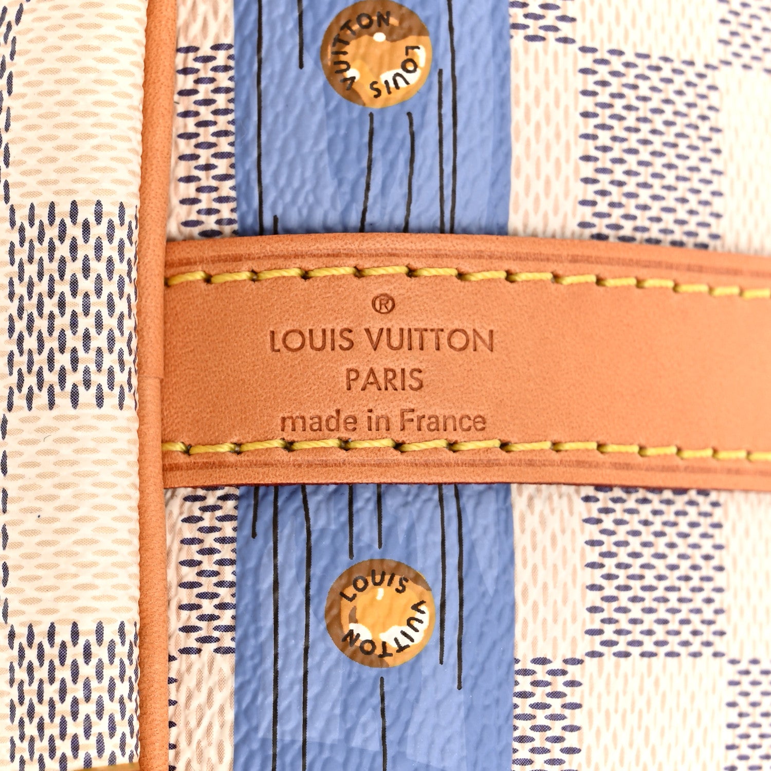 Louis Vuitton Damier Azur Summer Trunks Speedy Bandouliere 30 6 of 11