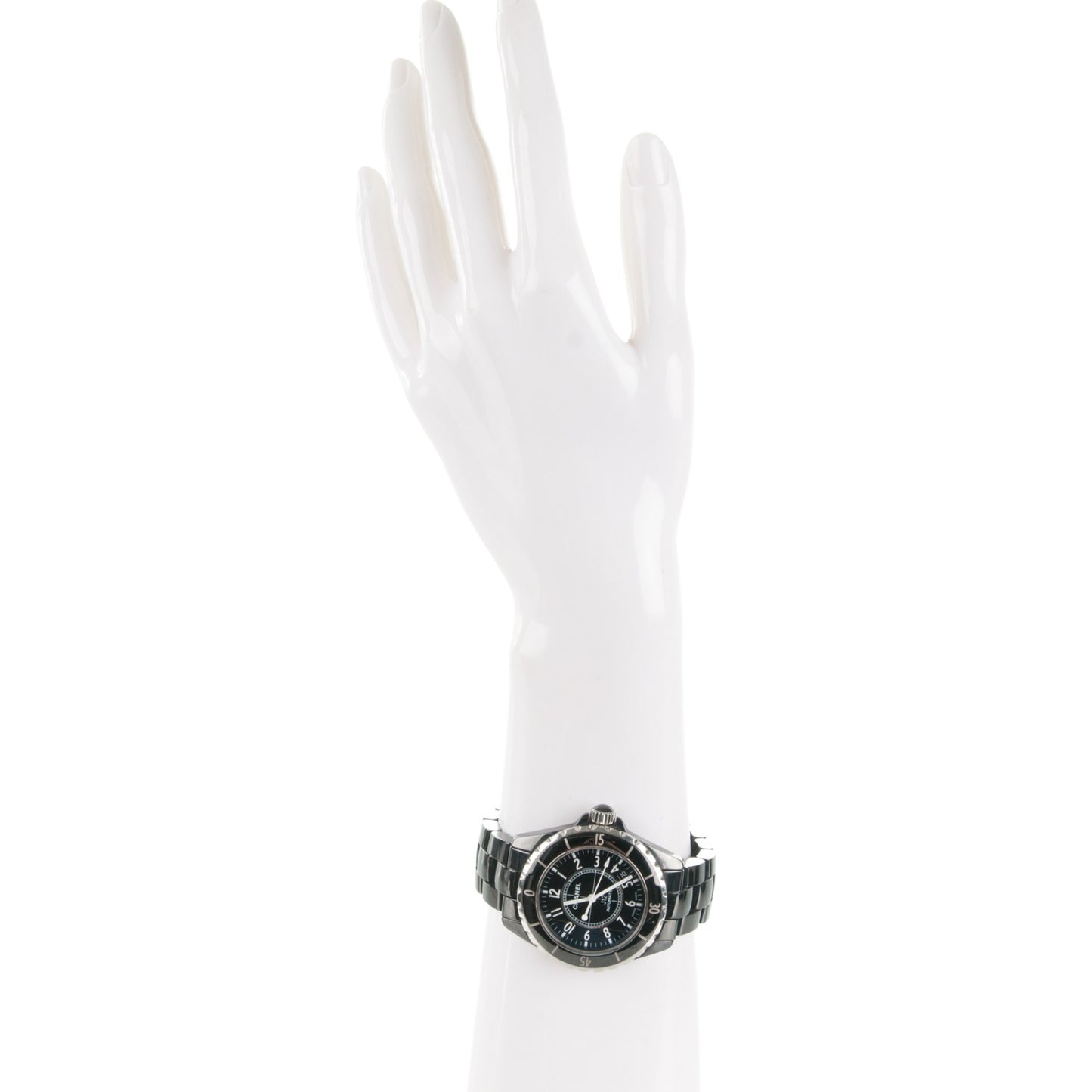 Stainless Steel Ceramic 38mm J12 Automatic Watch Black