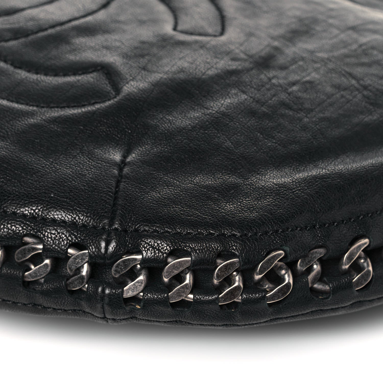Chanel Calfskin Modern Chain Hobo Black 10 of 20