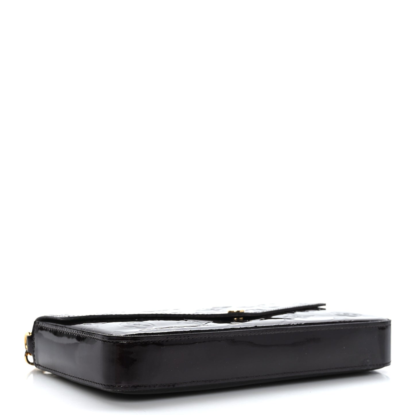 Vernis Pochette Felicie Chain Wallet Amarante