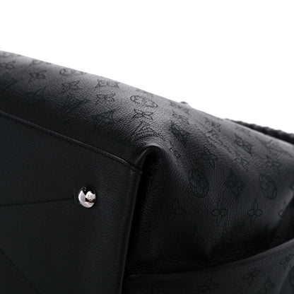 Louis Vuitton Mahina Carmel Hobo Black 10 of 12