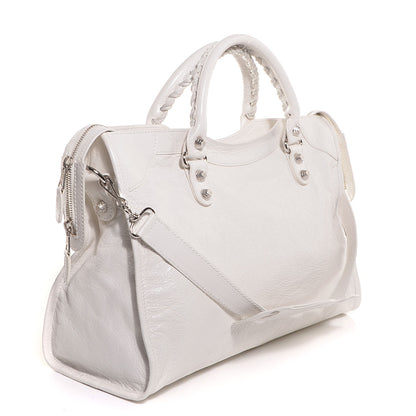 Balenciaga Agneau Giant 12 Silver Hardware City Ivory 3 of 13