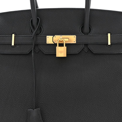 Hermes Togo Birkin 35 Black 8 of 11