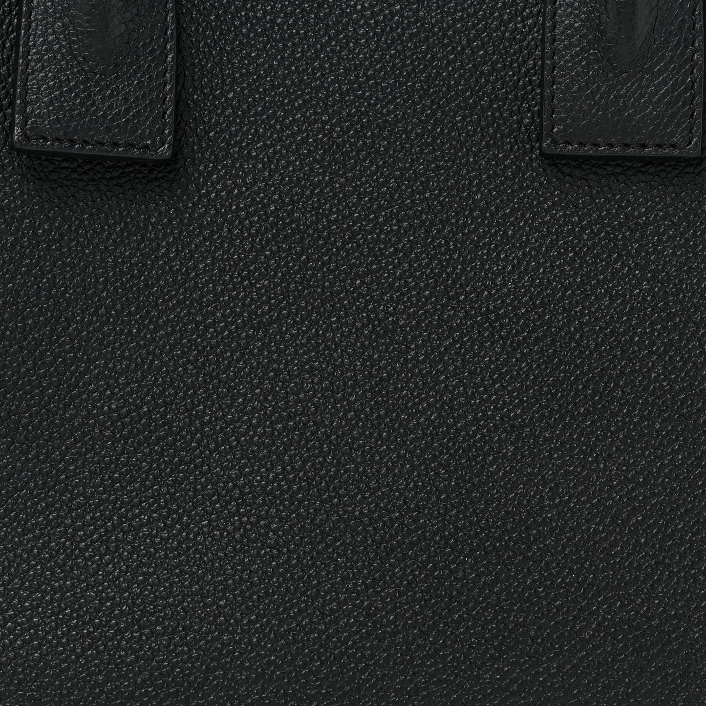 SAINT LAURENT Grained Calfskin Baby Sac De Jour Black