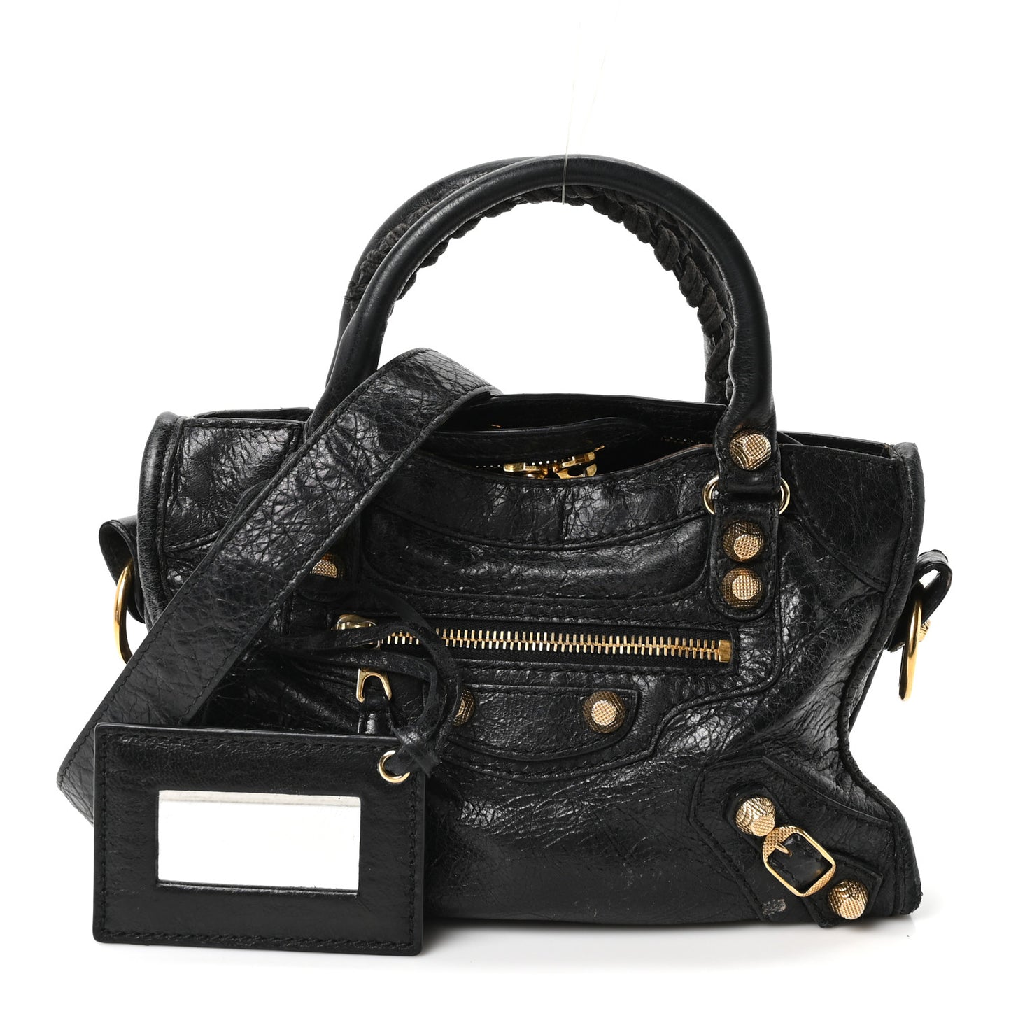 Agneau Giant 12 Gold Hardware Mini City Black