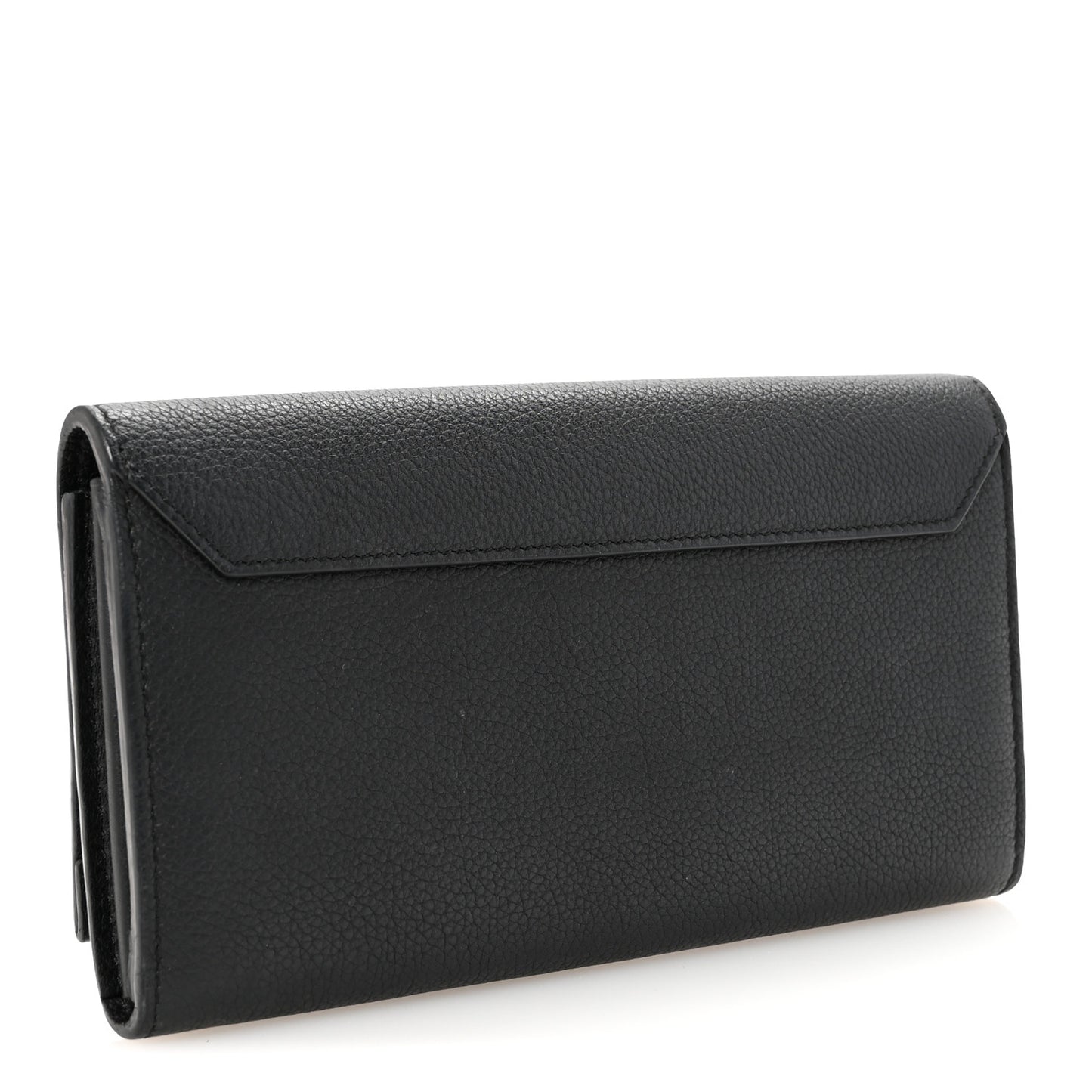 Calfskin Lockme II Wallet Black