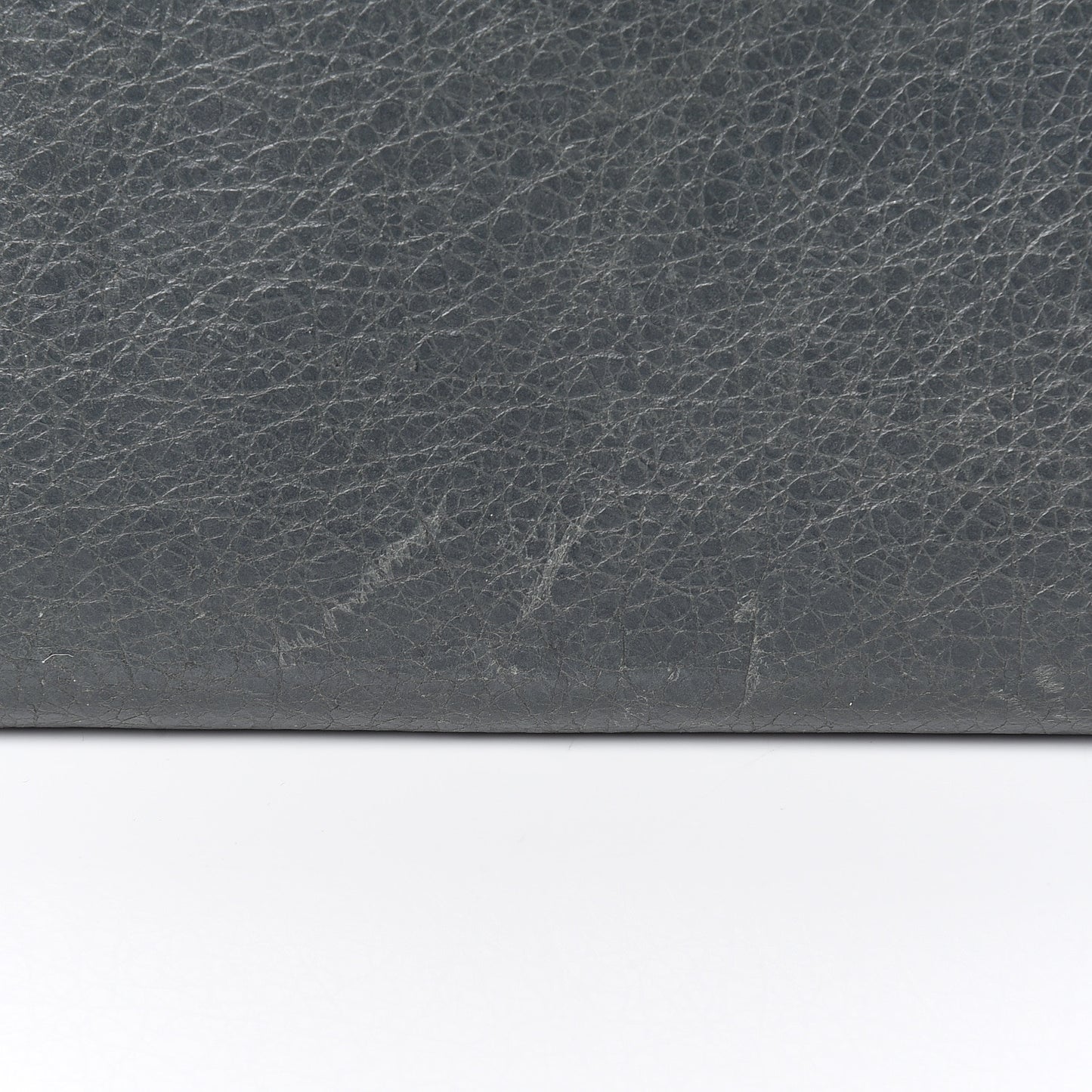 Agneau Classic Hardware Money Wallet Anthracite