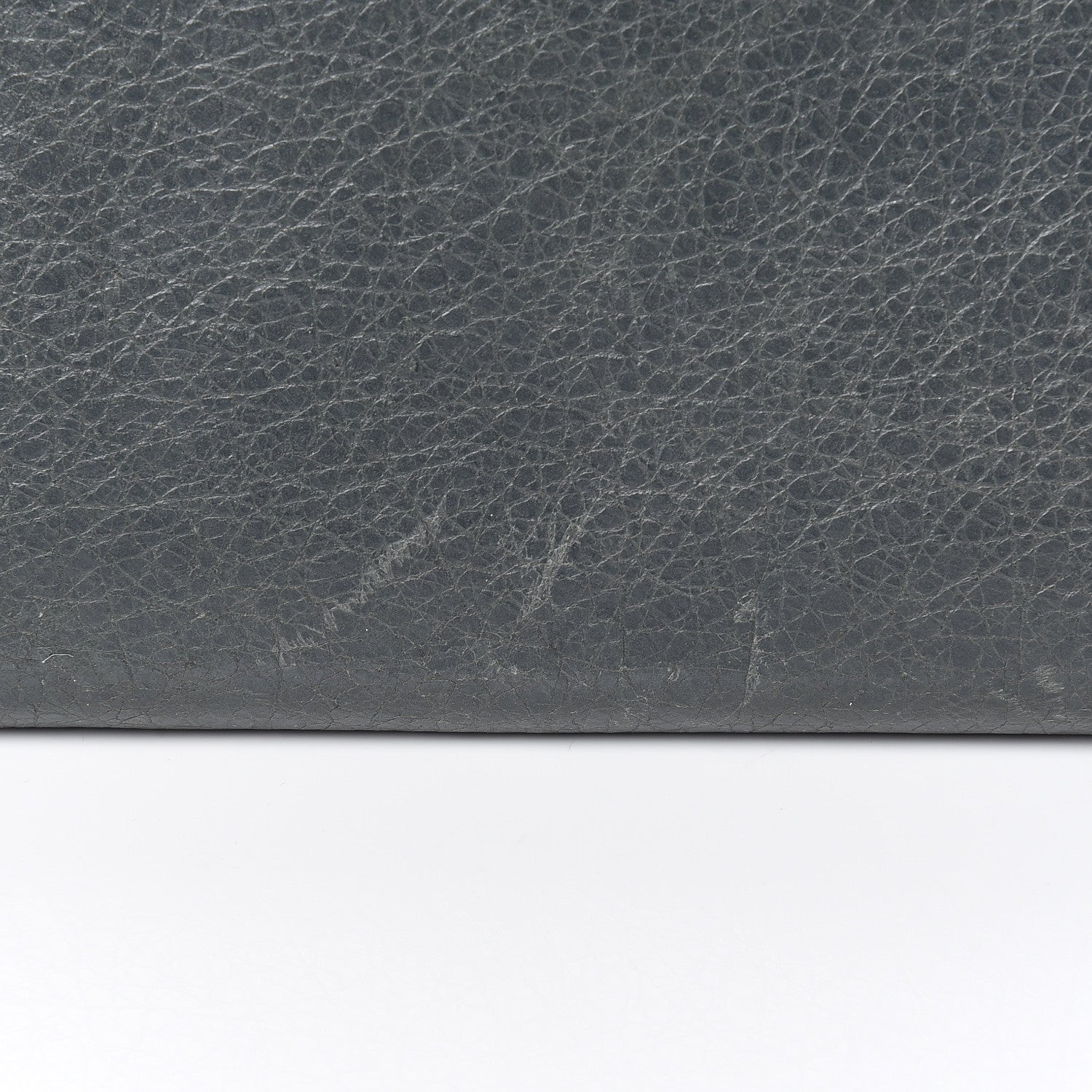 Balenciaga Agneau Classic Hardware Money Wallet Anthracite 10 of 15