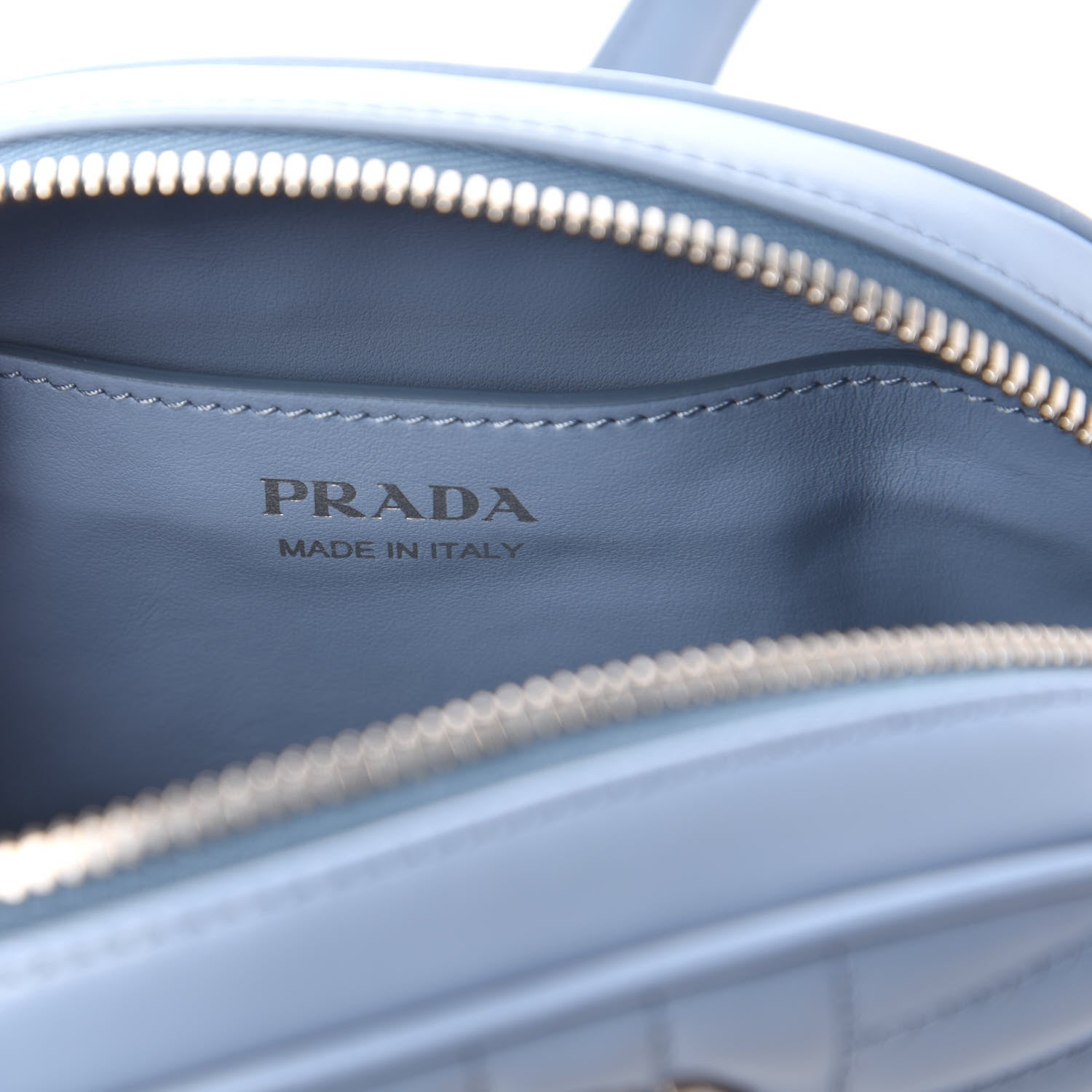 Prada Soft Calfskin Impunture Diagramme Belt Bag Astrale 2 9 of 10