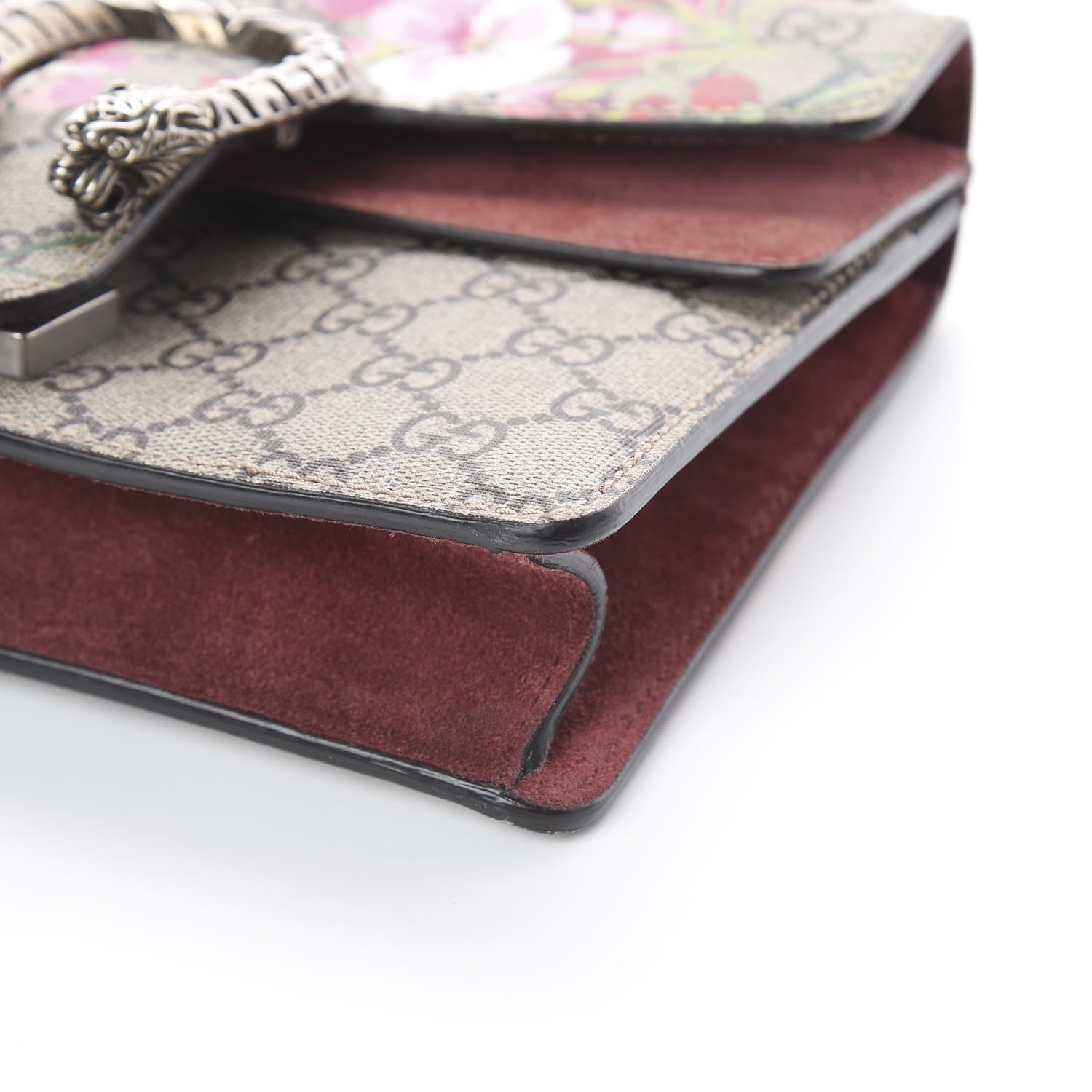 Gucci GG Supreme Monogram Blooms Mini Dionysus Shoulder Bag Beige Multicolor Dry Rose 6 of 7