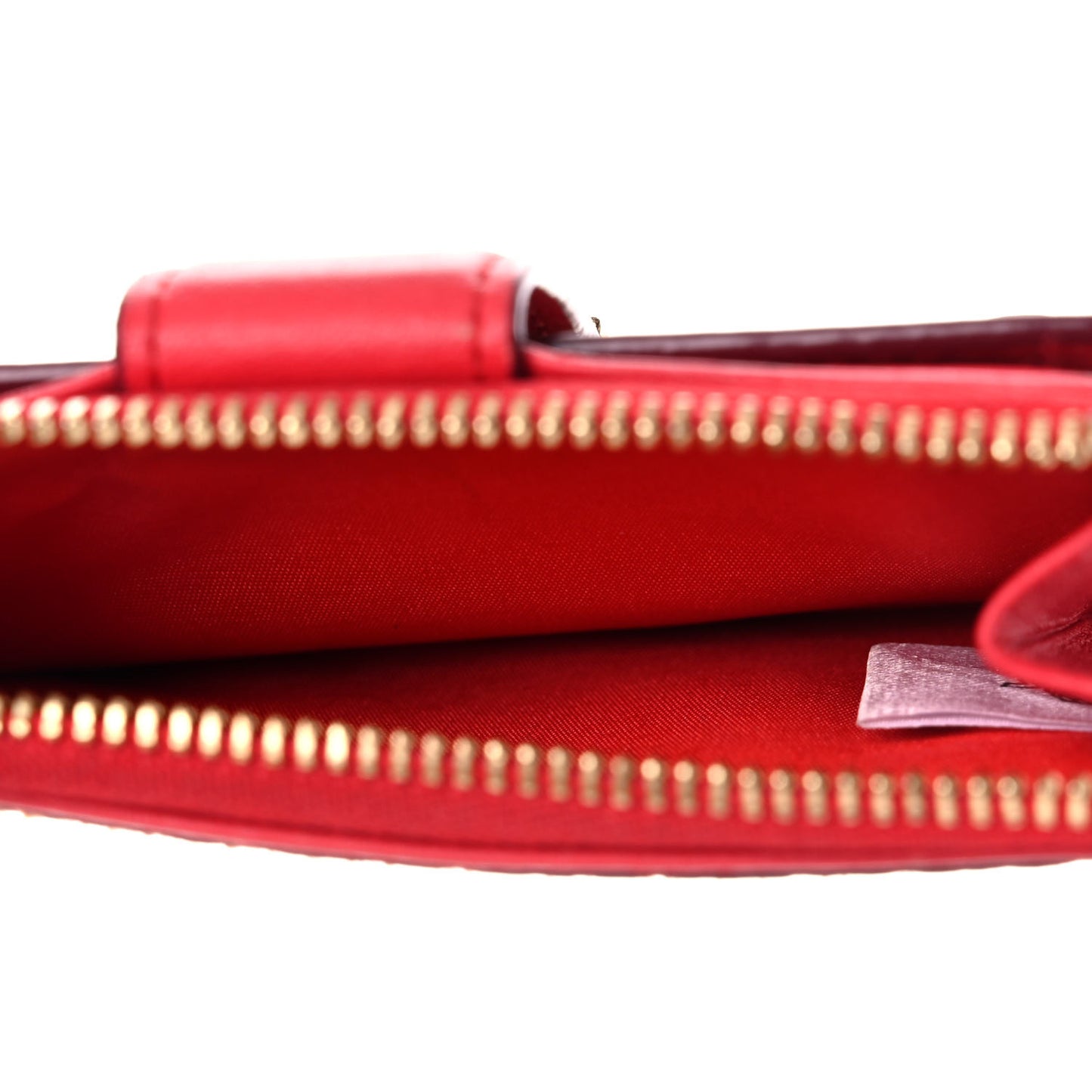 Visetos Patricia Card Case Cognac Red