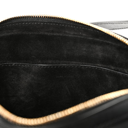 Celine Smooth Calfskin Cuir Triomphe Camera Shoulder Bag Black 6 of 9