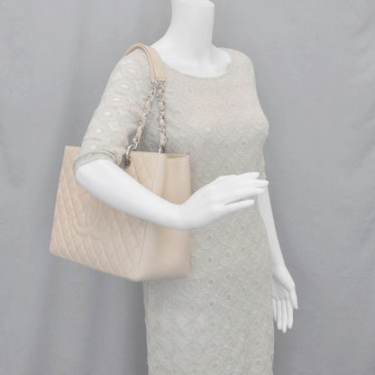 Chanel Caviar Grand Shopping Tote GST Beige Clair 14 of 23