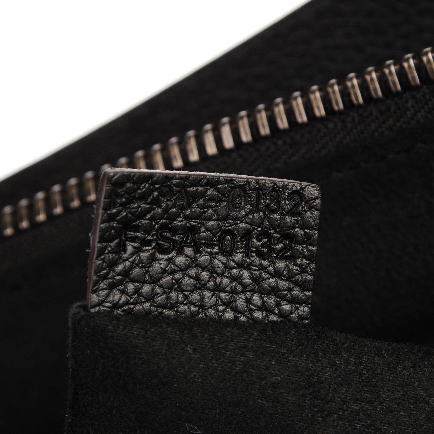 Celine Drummed Calfskin Mini Luggage Black 7 of 7