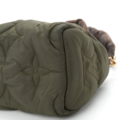 Louis Vuitton Econyl Mini Monogram Pillow Speedy Bandouliere 25 Khaki 9 of 10