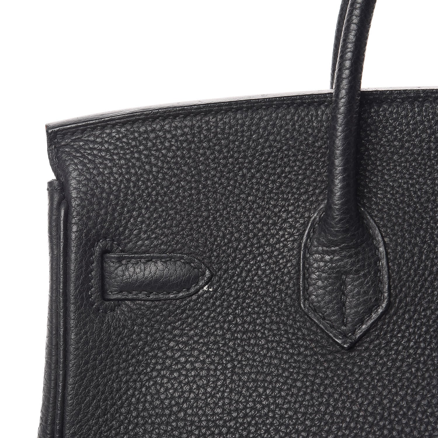 Hermes Togo Birkin 25 Black 10 of 38
