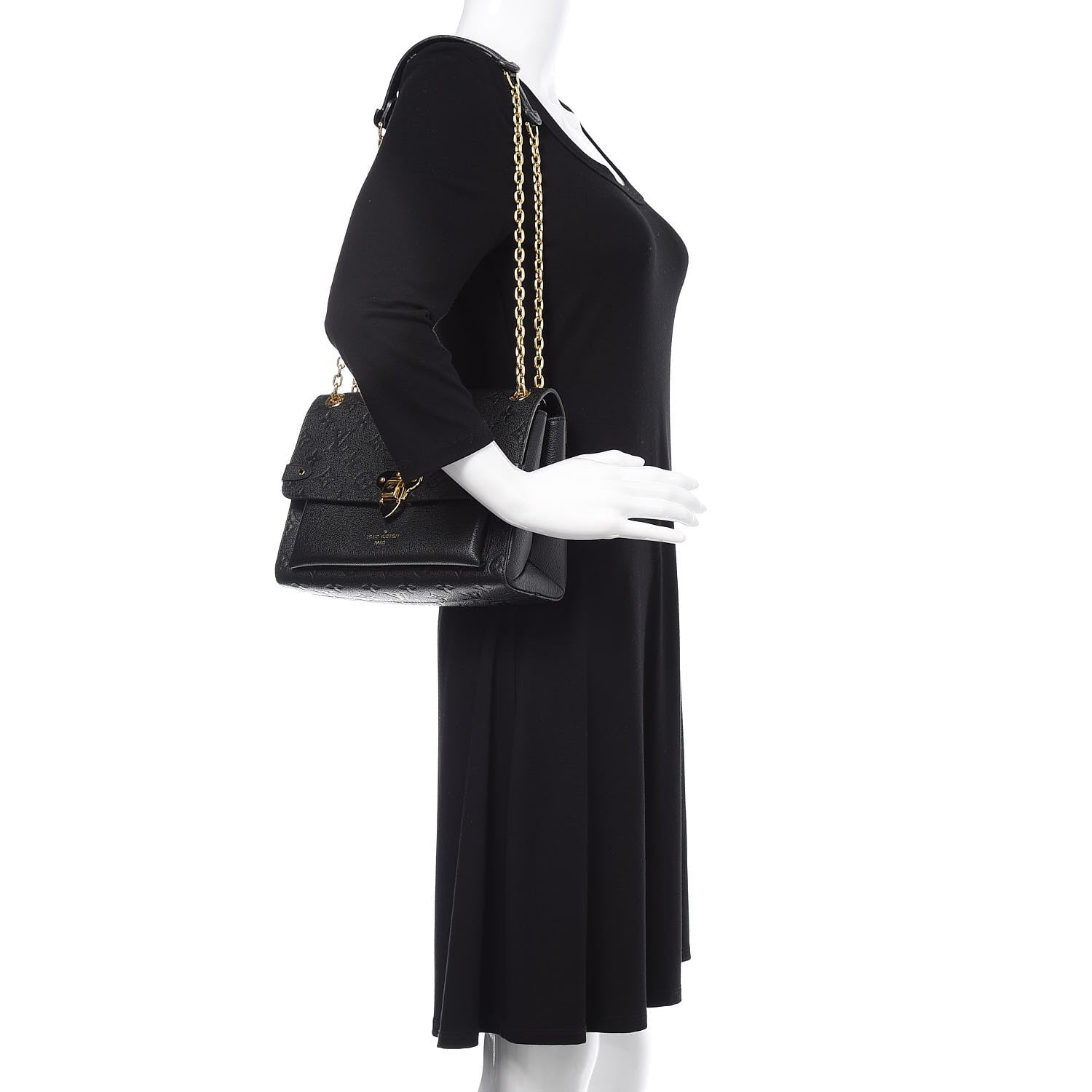 Louis Vuitton Empreinte Vavin PM Black 2 of 9