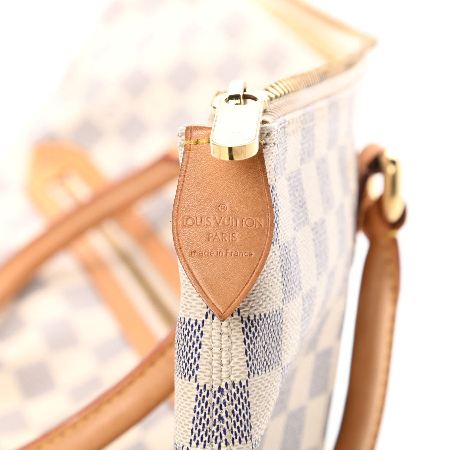 Louis Vuitton Damier Azur Saleya GM 6 of 14