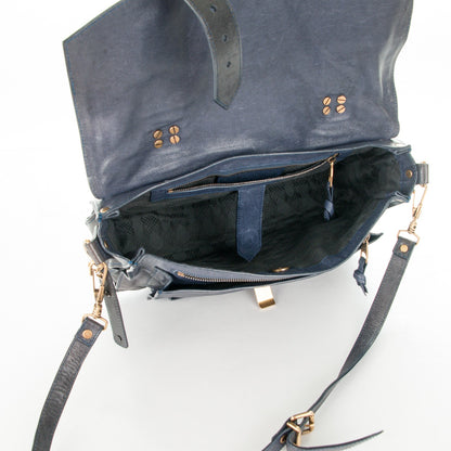 Proenza Schouler Lambskin Medium PS1 Satchel Midnight 5 of 7