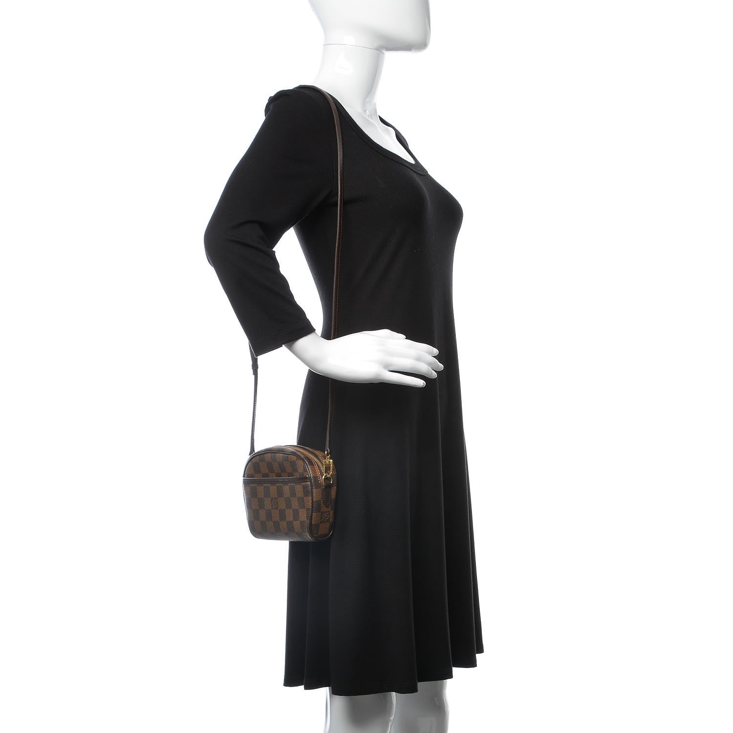 Louis Vuitton Damier Ebene Pochette Ipanema 2 of 7