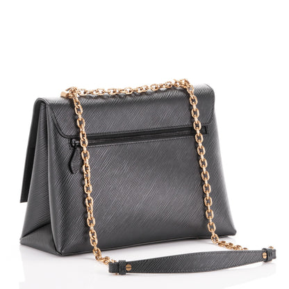 Louis Vuitton Epi Twist Shoulder Bag GM Black 4 of 8