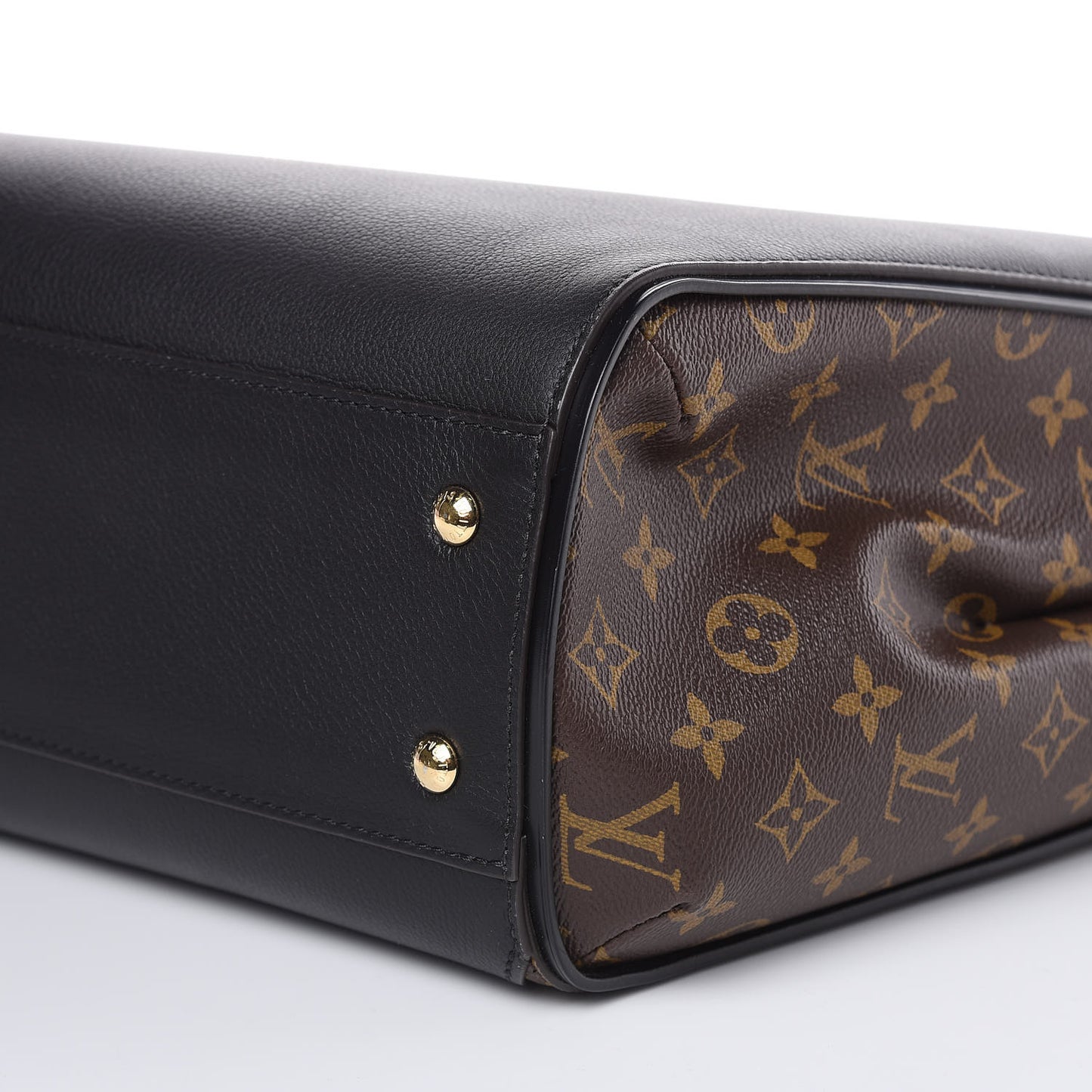 Calfskin Monogram Kimono Tote Black
