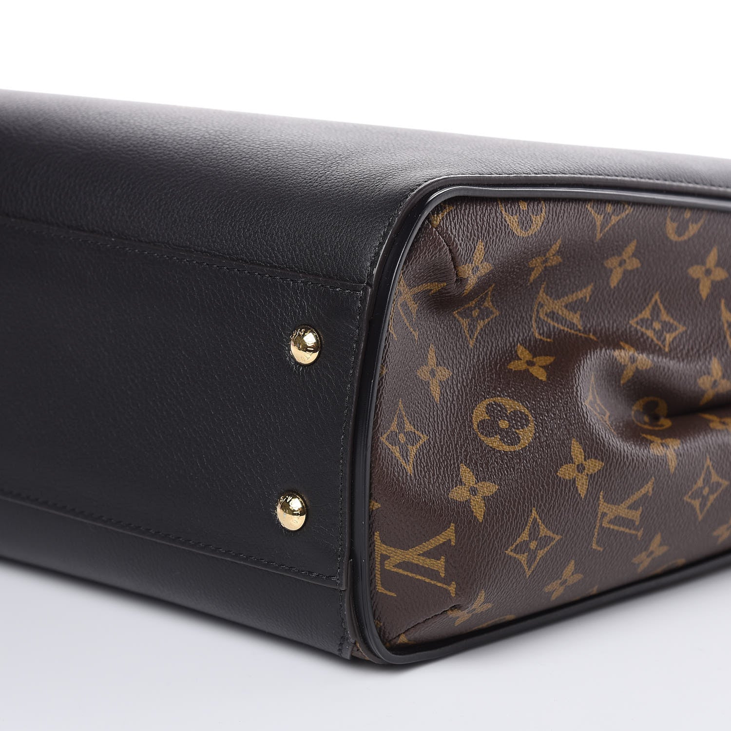 Louis Vuitton Calfskin Monogram Kimono Tote Black 8 of 10