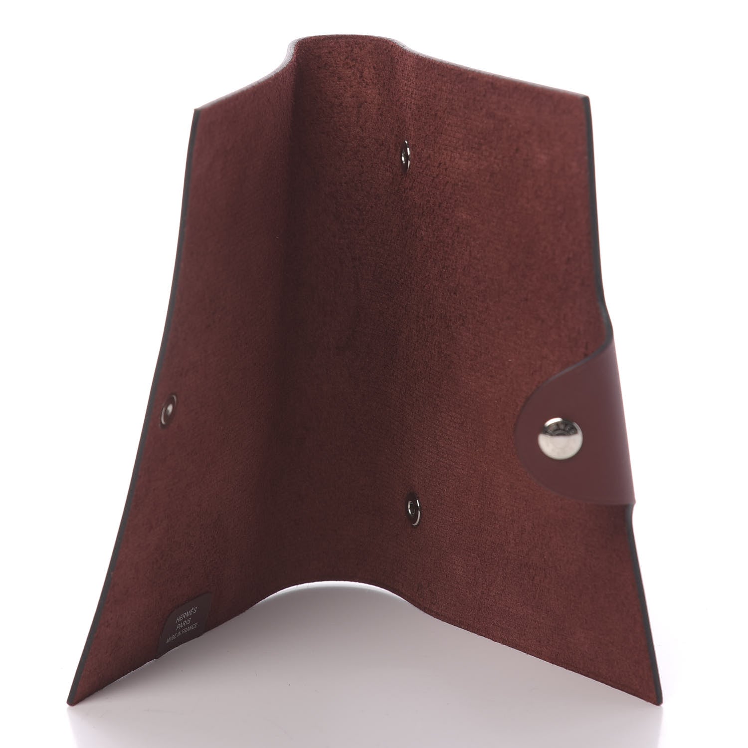 Hermes Swift Ulysse PM Notebook Cover Bordeaux 5 of 8