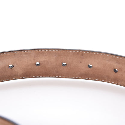 Gucci Monogram Interlocking G Belt 80 32 Black 5 of 8