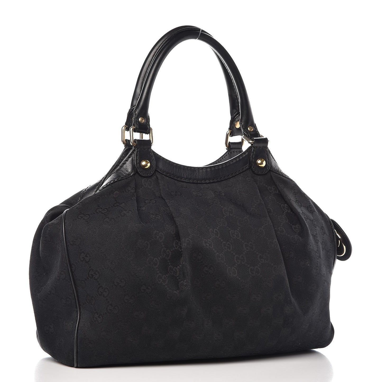 Monogram Medium Sukey Tote Black